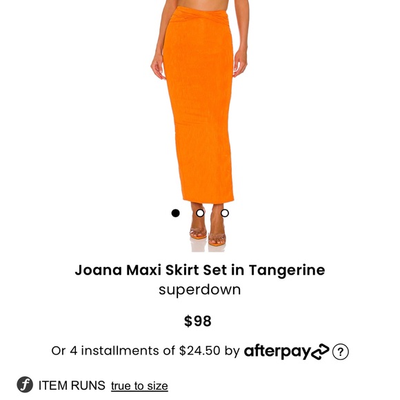 Superdown Skirt Set from Revolve Size Small - Picture 2 of 2